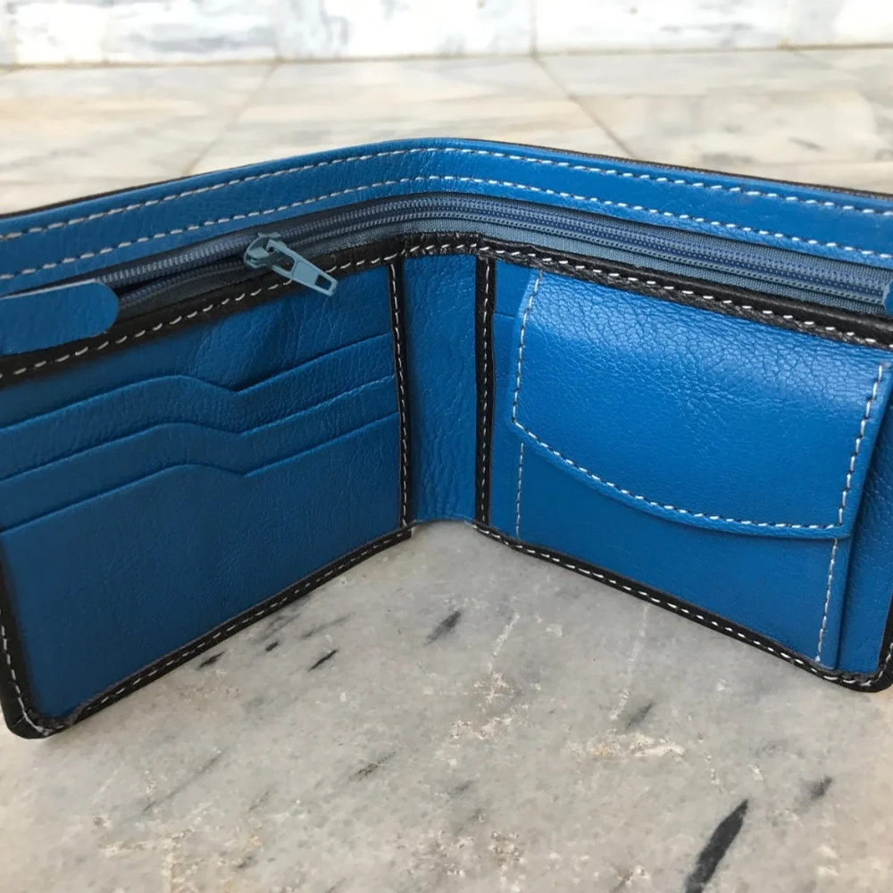 Men's Wallet Genuine Supreme Leather Card Holder